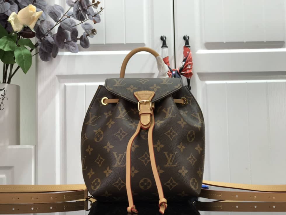 Louis Vuitton Monogram Montsouris NM BB Mini Brown M45502 Replica Backpack