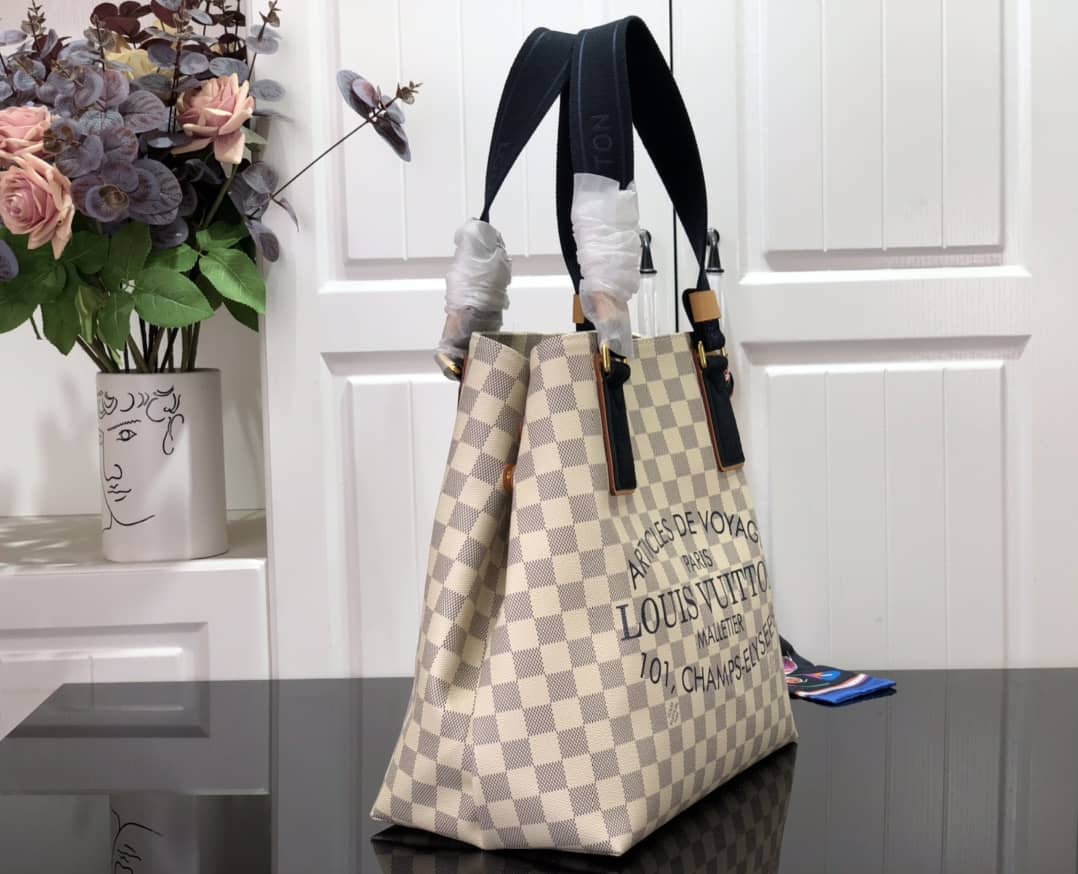 Louis Vuitton Cabas PM Damier Azur Canvas N41179 Replica Shoulder Bag