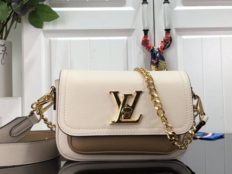 Louis Vuitton Lockme Tender White M59984 Replica Crossbody Bag