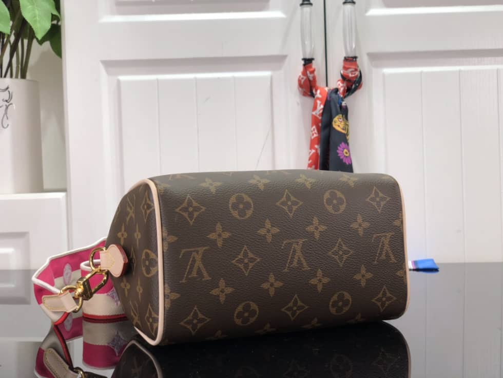 Louis Vuitton Crossbody Dupe Monogram Canvas Speedy 20 Red M45957