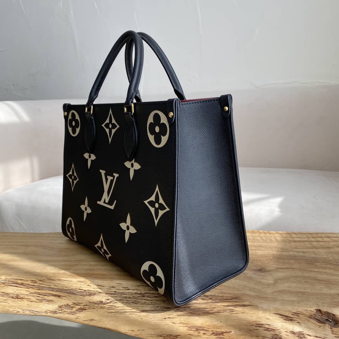 Louis Vuitton Empreinte OnTheGo MM Bag Replica Black M45495