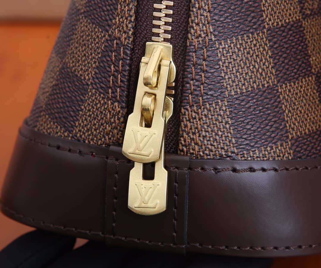 Louis Vuitton Alma BB Damier Ebene Canvas Replica Tote N41221