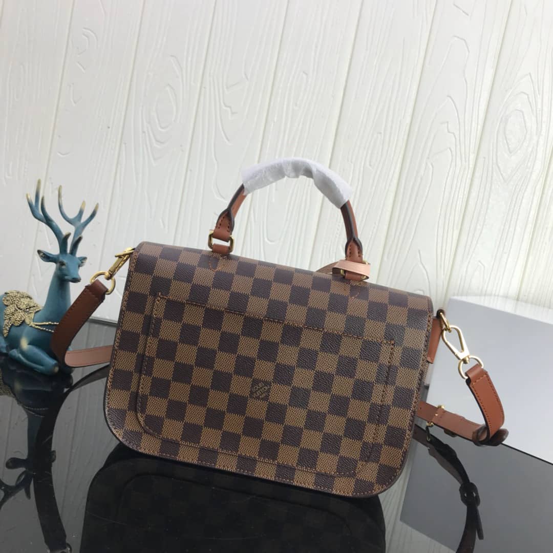 Louis Vuitton Damier Canvas Trendy Replica Crossbody Bag Pink N40146