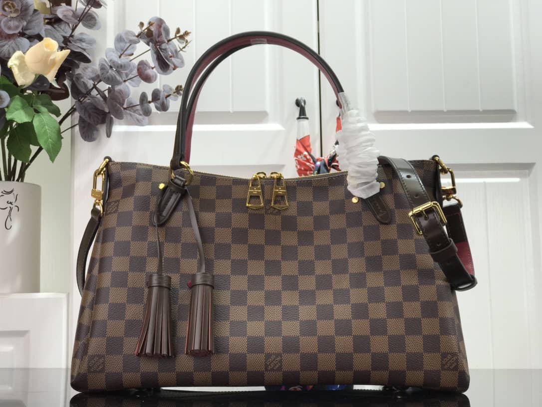 Louis Vuitton Lymington Damier Canvas Tote Replica N40022