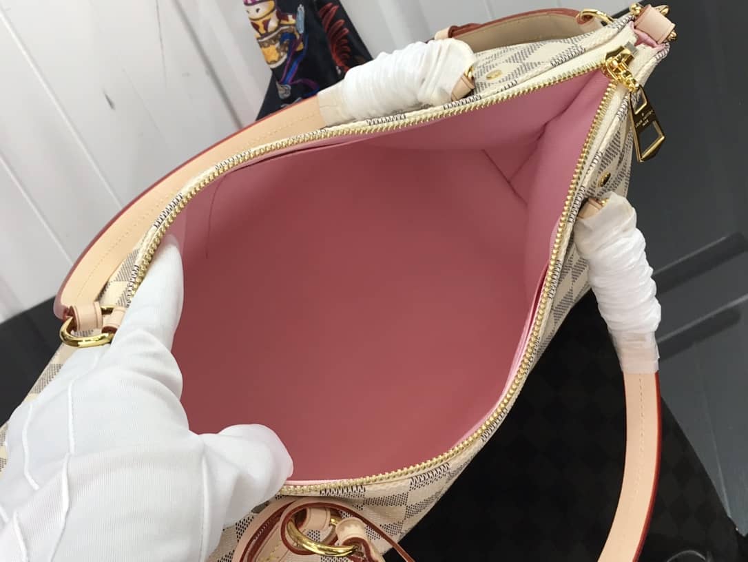 Louis Vuitton Lymington Damier Azur Tote Replica Beige N40022