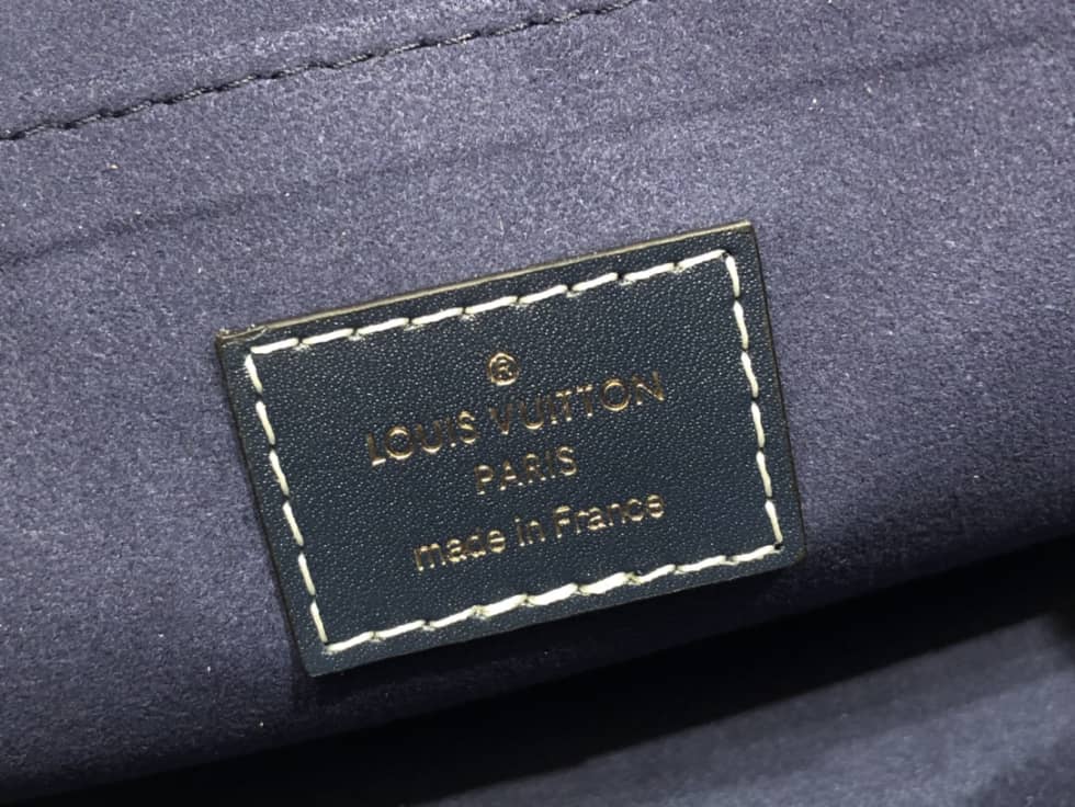 Louis Vuitton Dauphine MM Denim Leather M59631 Replica Shoulder Bag