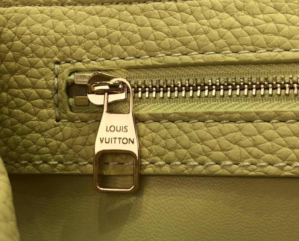 Louis Vuitton Capucines BB Taurillon Leather Bubble Yellow M58694 Replica Shoulder Bag