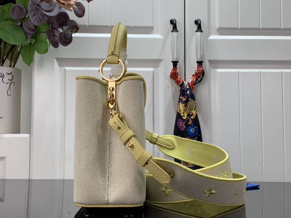 Louis Vuitton Capucines BB Yellow M59872 Replica Shoulder Bag