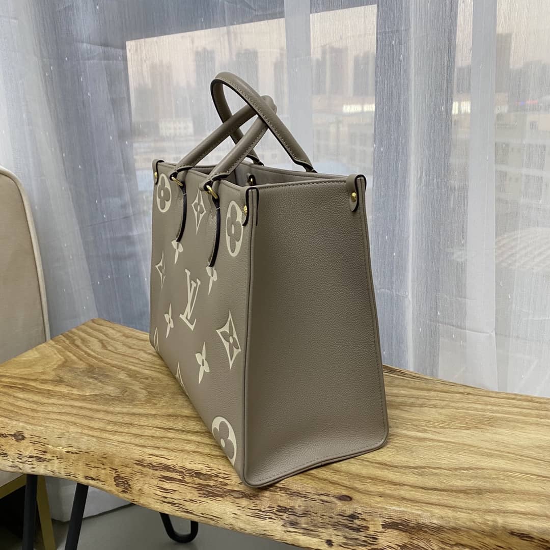 Louis Vuitton Empreinte OnTheGo MM Bag Replica Gray M45495