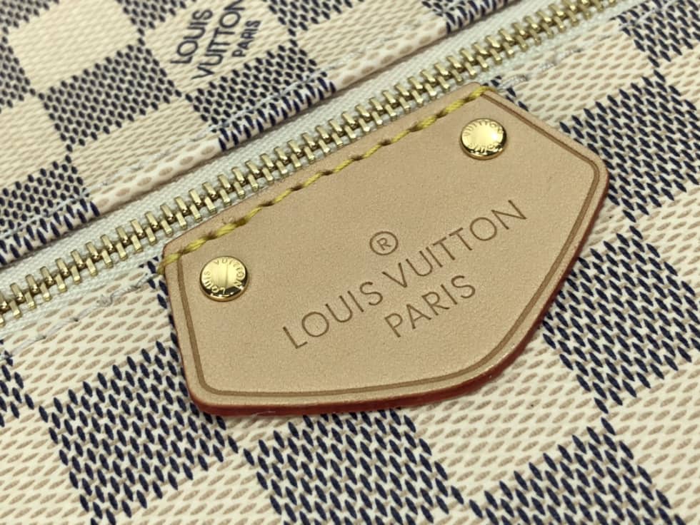Louis Vuitton Damier Azur Canvas Lena MM Replica Handbag N44040