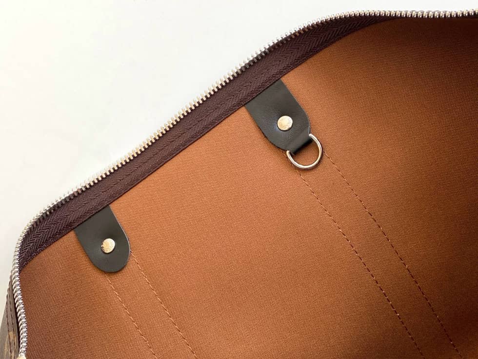 LV Duffle Bag Replica Monogram Keepall Bandouliere 45 Boston Bag Brown M41418