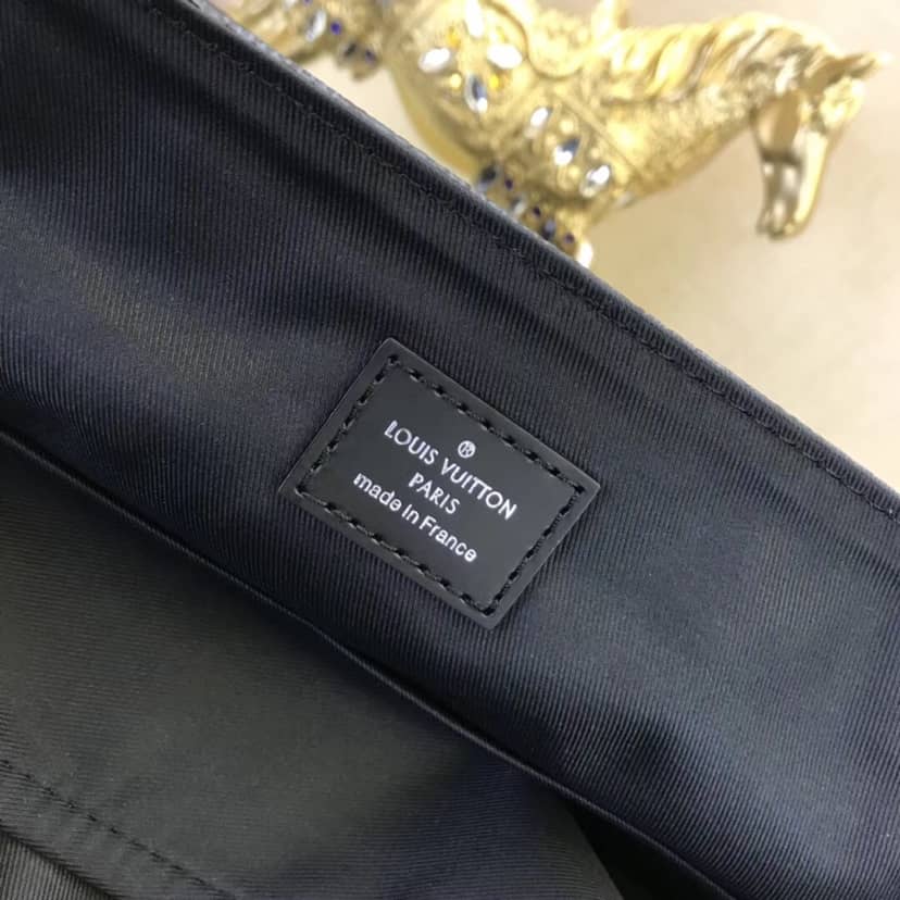 Louis Vuitton District MM Damier Ebene Canvas Bag Replica N41032