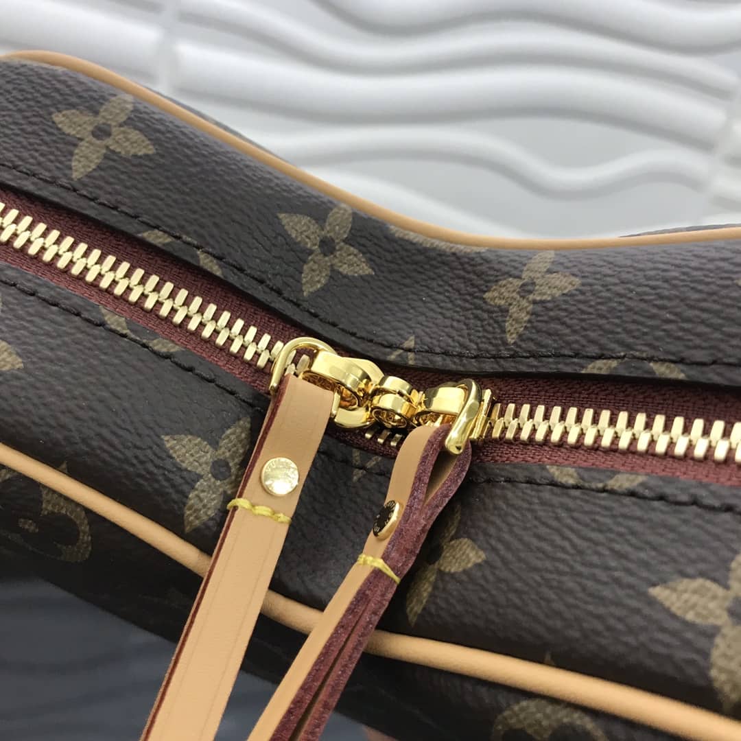 Louis Vuitton Monogram Boite Chapeau Souple PM Replica Crossbody Bag Brown M45149