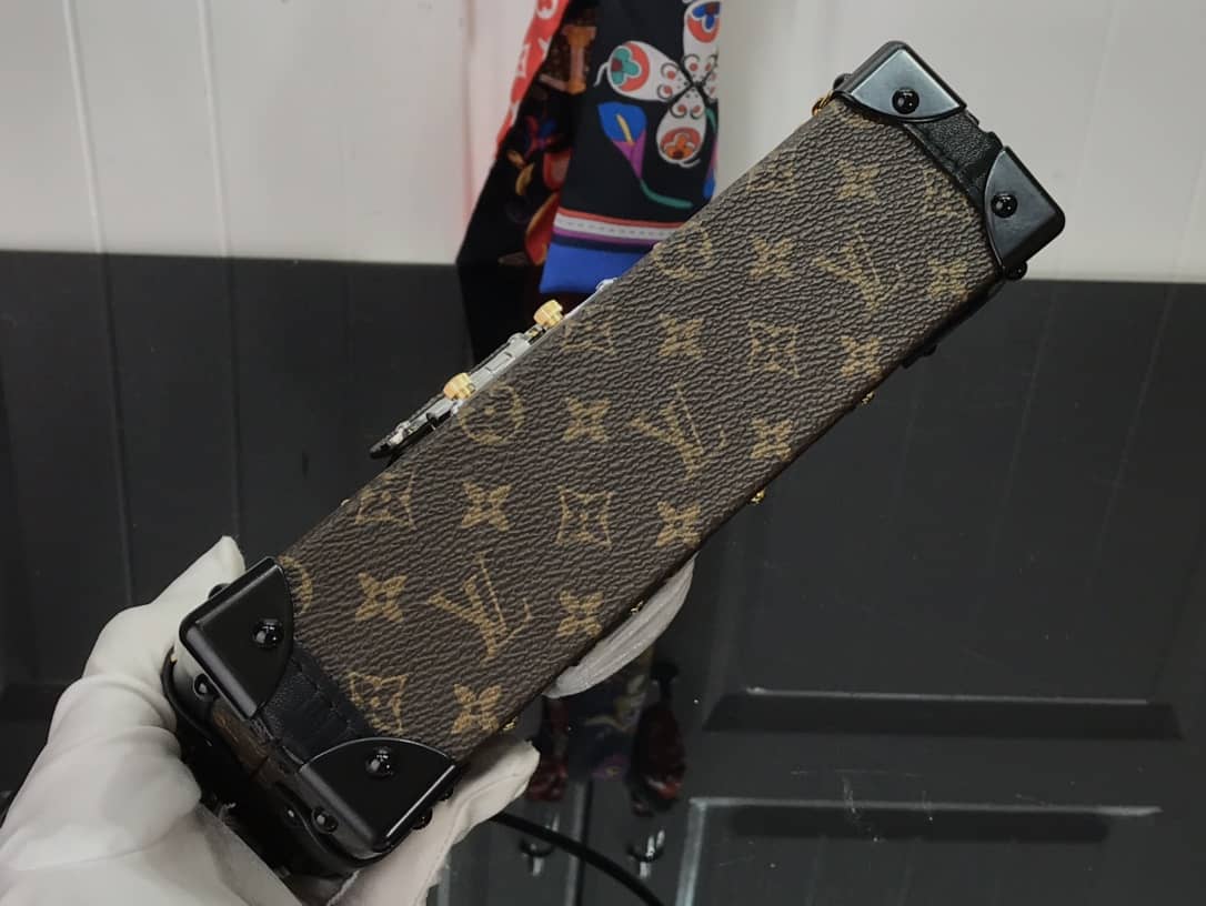 Louis Vuitton Petite Malle Monogram Canvas Replica Bag M45554