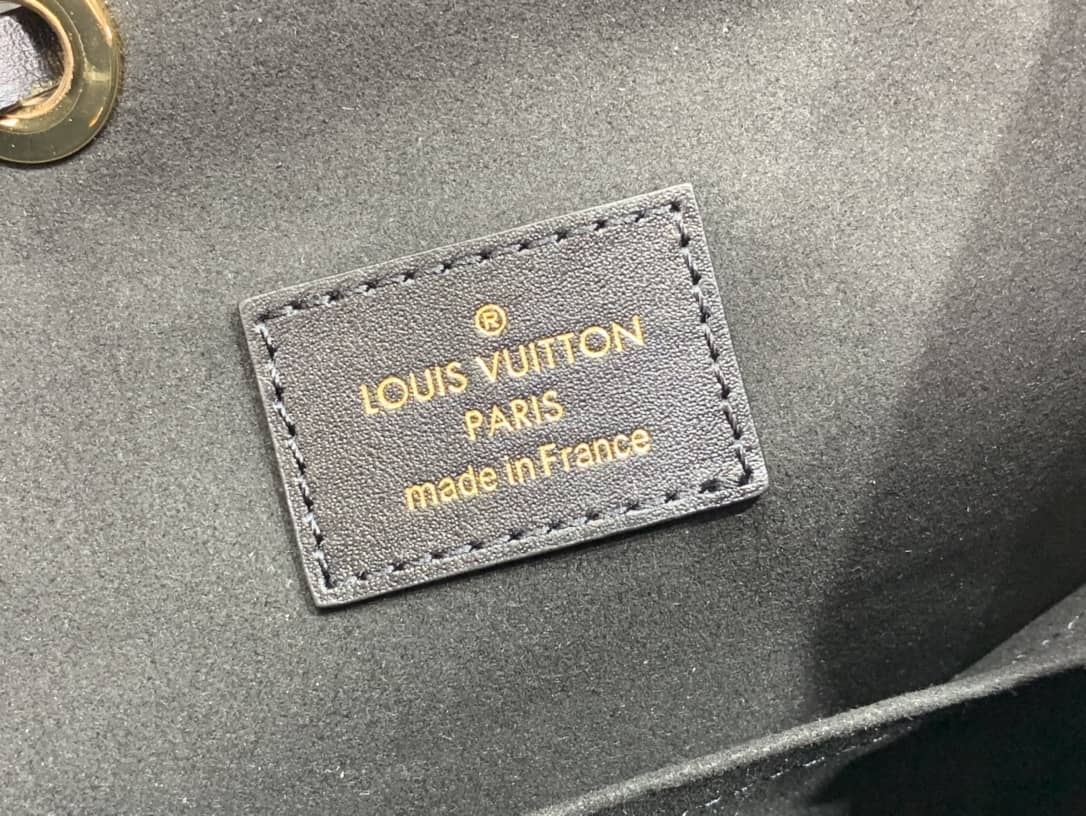 Louis Vuitton Ann Platt Montsouris PM Noir Leather Replica Backpack Black M45205