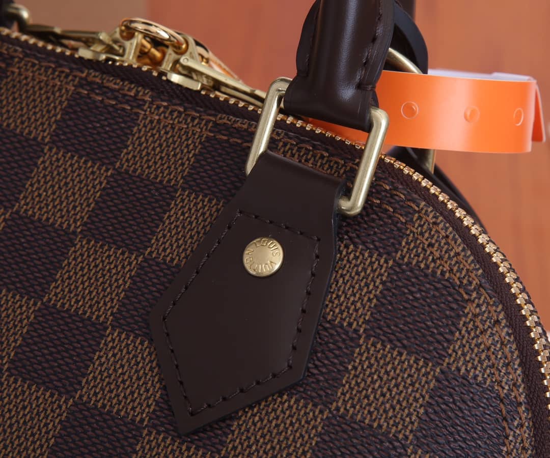 Louis Vuitton Alma BB Damier Ebene Canvas Replica Tote N41221