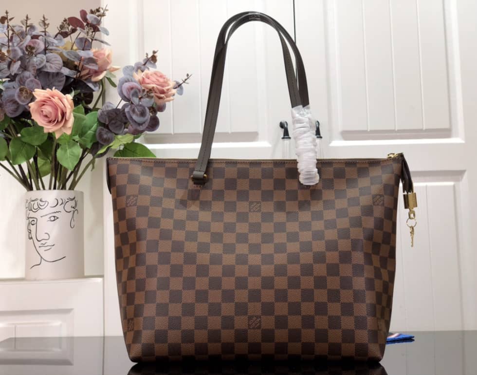 Louis Vuitton Damier Ebene Lena MM M41013 Replica Tote
