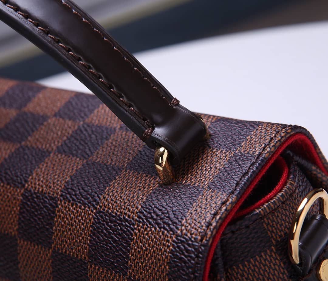 Louis Vuitton Damier Croisette Replica Shoulder Handbag Brown N41581