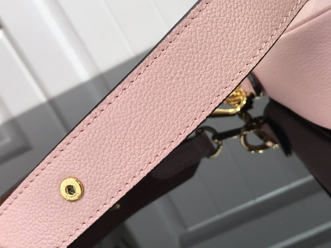 Louis Vuitton Lockme Chain PM Replica Handbag Pink M57073