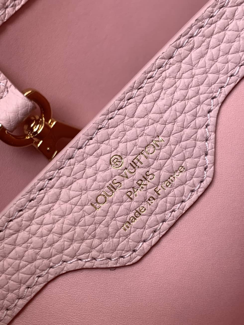 Louis Vuitton Capucines BB Rose M59061 Replica Crossbody Bag