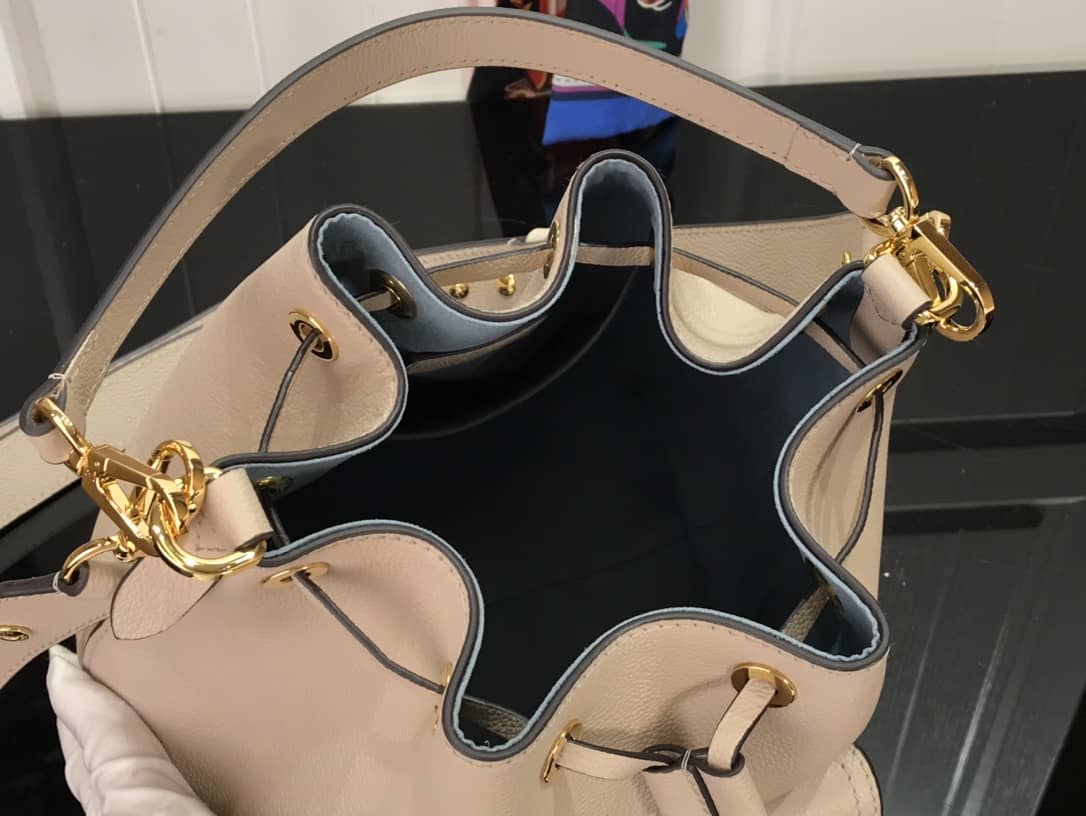 Louis Vuitton Lockme Replica Bucket Bag Gray M57688