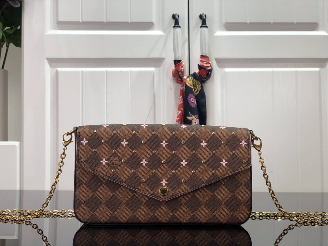 Louis Vuitton Damier Canvas Flicie Replica Pochette N60474