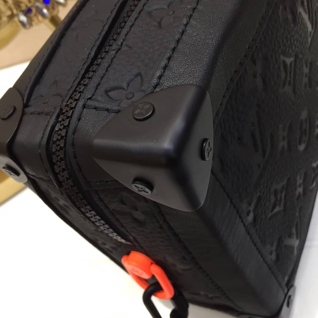 Louis Vuitton Soft Trunk Monogram Replica Black M53288