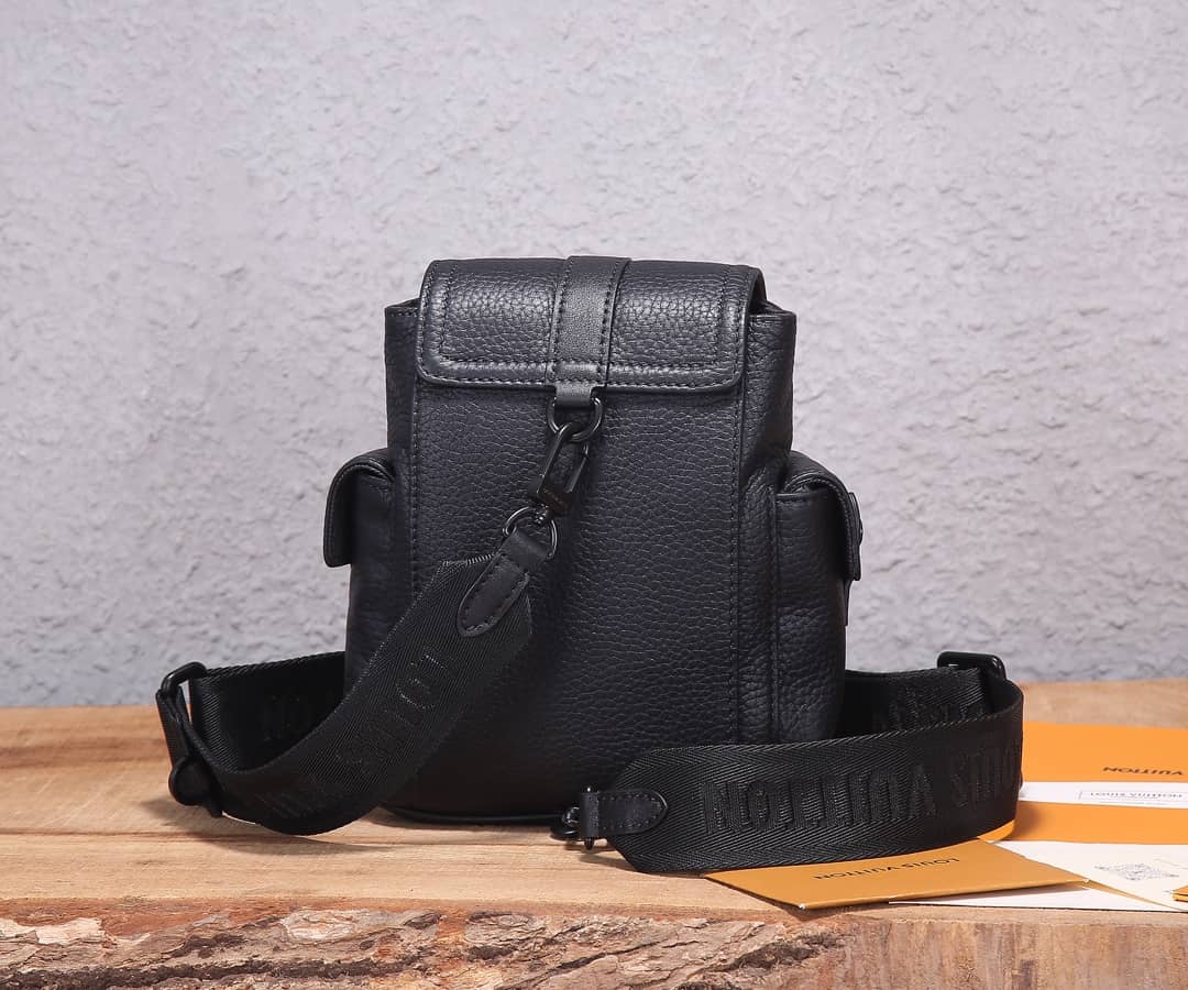 Louis Vuitton Christopher XS Replica Backpack Black M58495