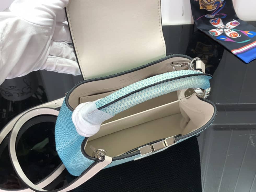 Louis Vuitton Capucines Mini Collection Blue N98093 Replica Shoulder Bag