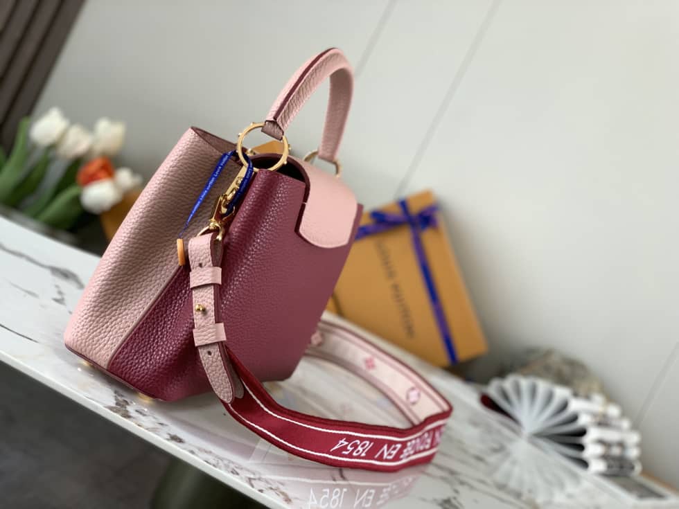 Louis Vuitton Capucines BB Pink M58608 Replica Crossbody Bag