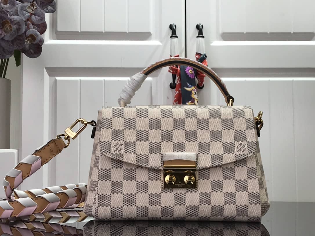 Louis Vuitton Croisette Damier Azur Canvas Replica Bag N50053