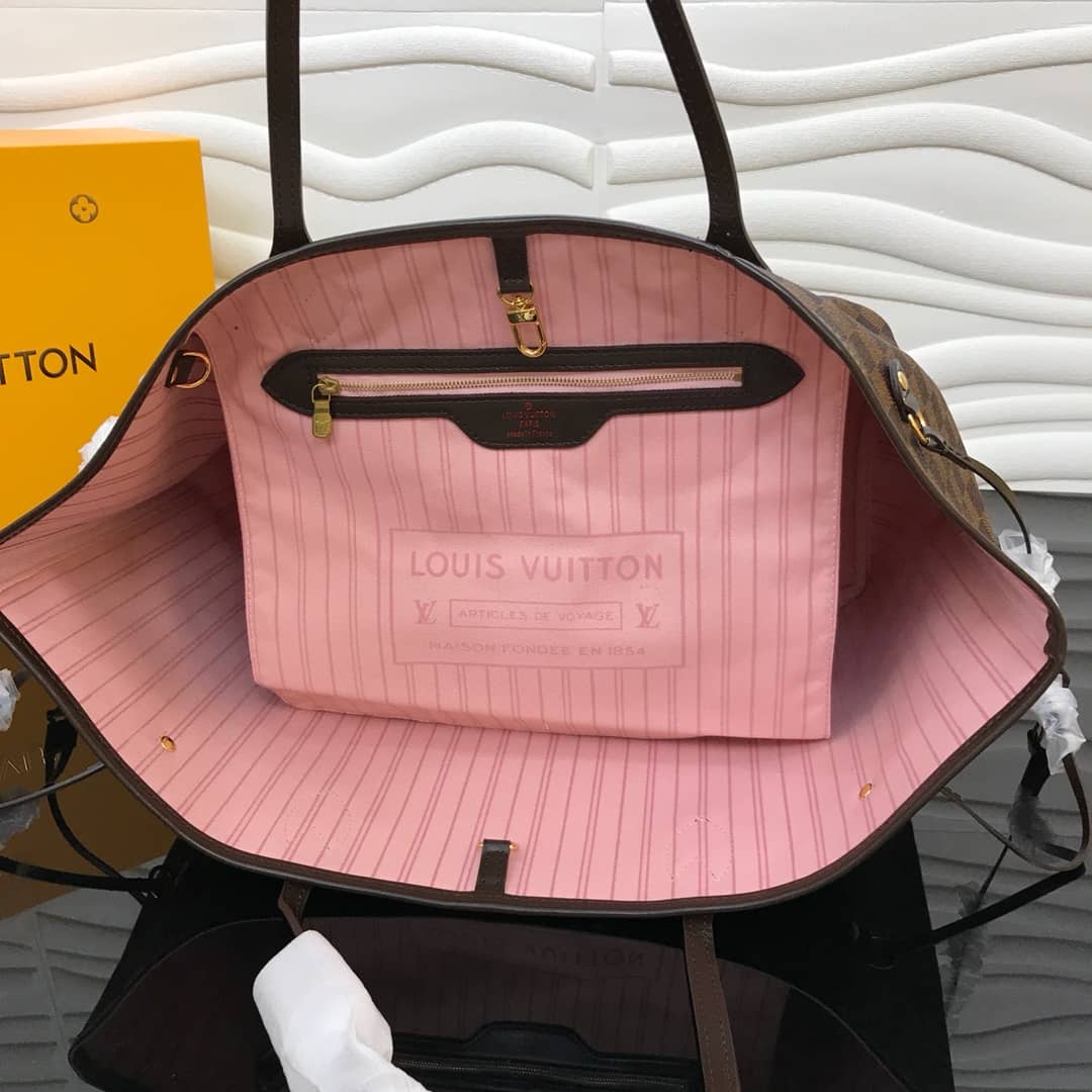 Louis Vuitton Neverfull GM Damier Ebene Tote Replica N40990