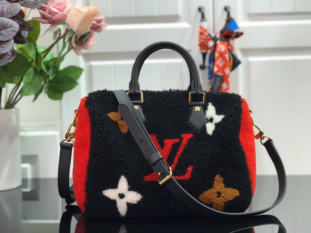 Louis Vuitton Replica Bags Speedy 25 Giant Monogram Teddy M55423