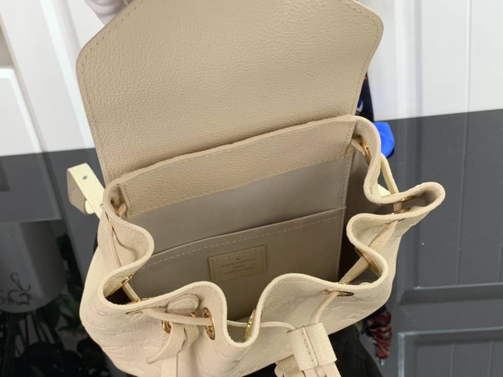 Louis Vuitton Empreinte Montsouris White M45639 Replica Backpack