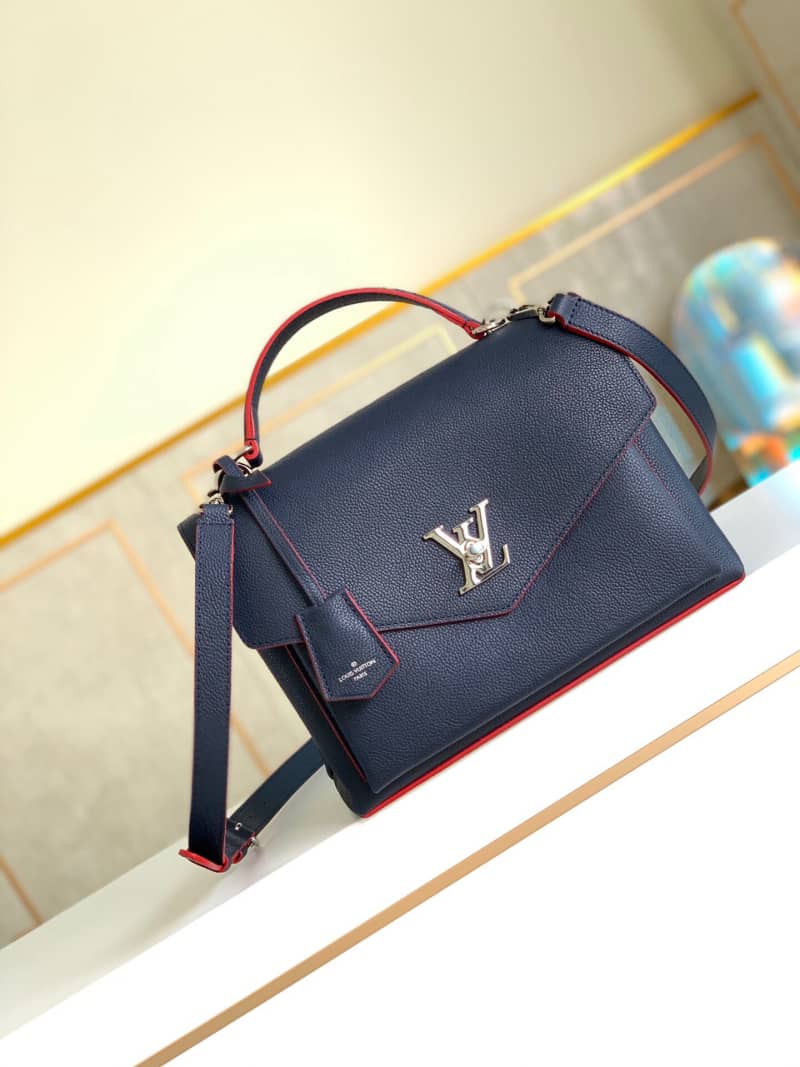 Louis Vuitton Mylockme Medium Leather Crossbody Bag Replica M53197