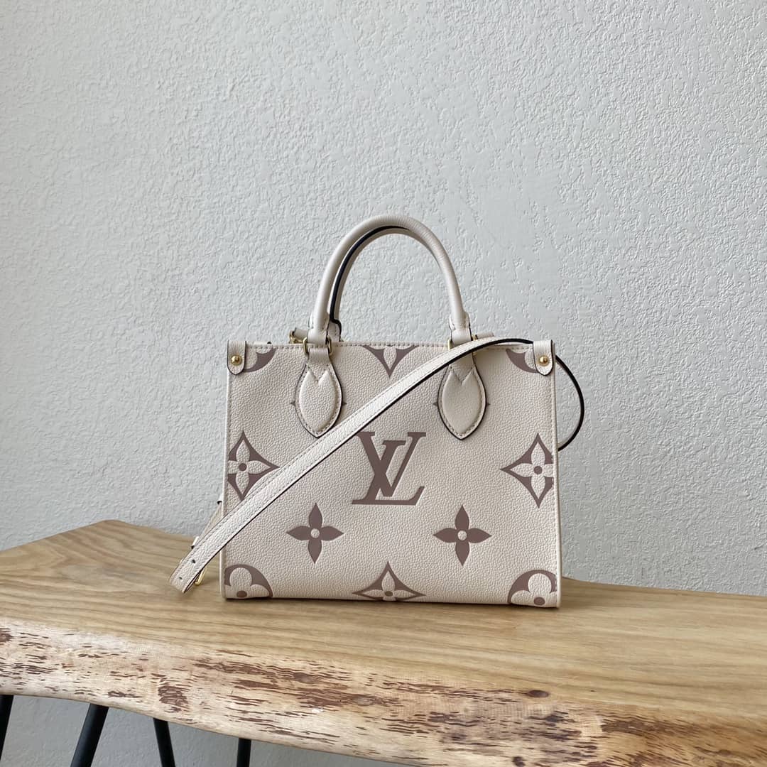 Louis Vuitton Mini Onthego Tote Replica White M45560