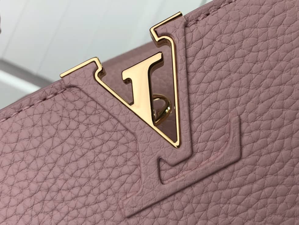 Louis Vuitton Capucines BB Taurillon Leather Bubble Gum Rose M58694 Replica Shoulder Bag