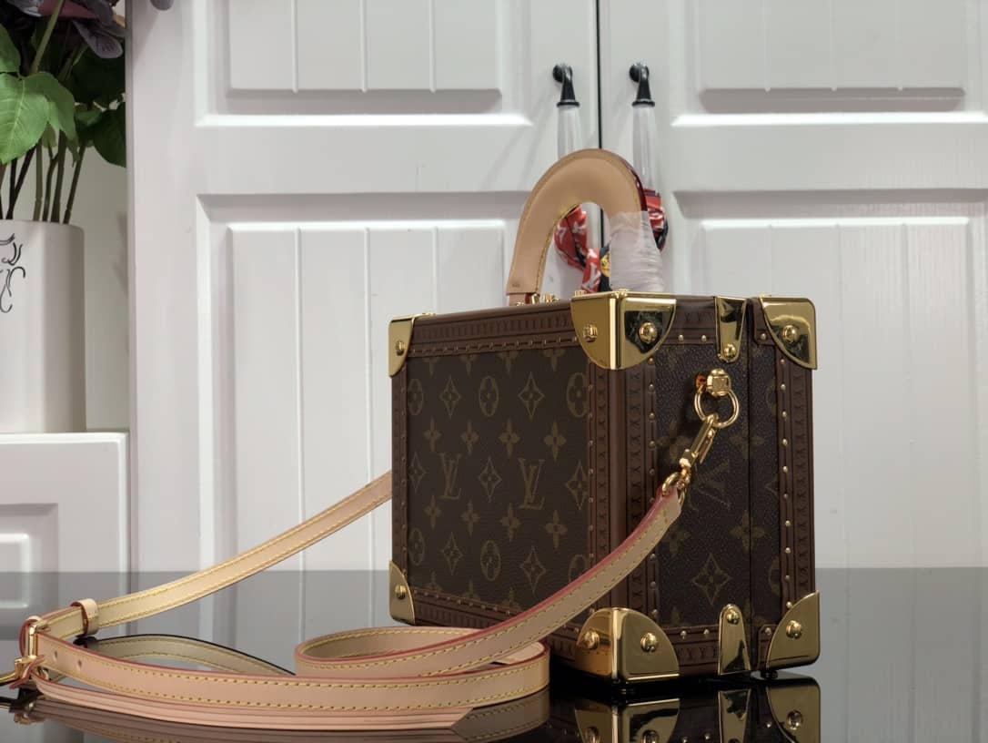 Louis Vuitton Valisette Tresor Monogram Canvas Replica Box M45675