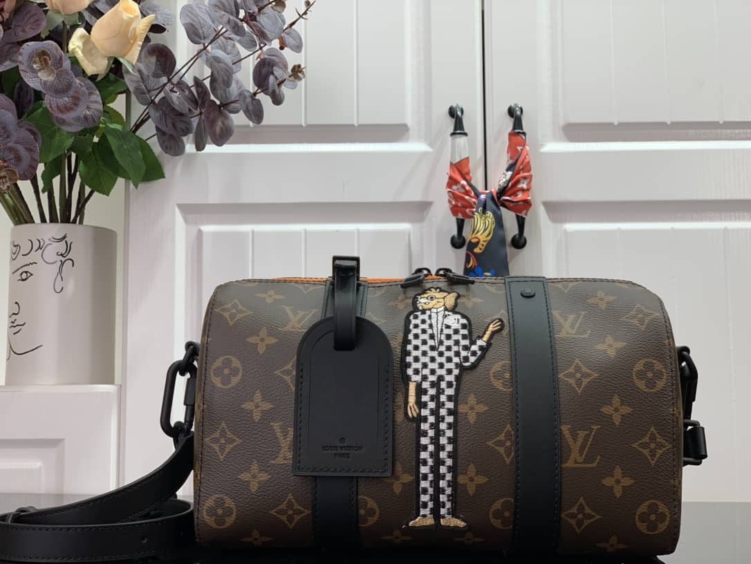 Louis Vuitton City Keepall Friend Virgil Abloh Monogram Replica Shoulder Bag M45652