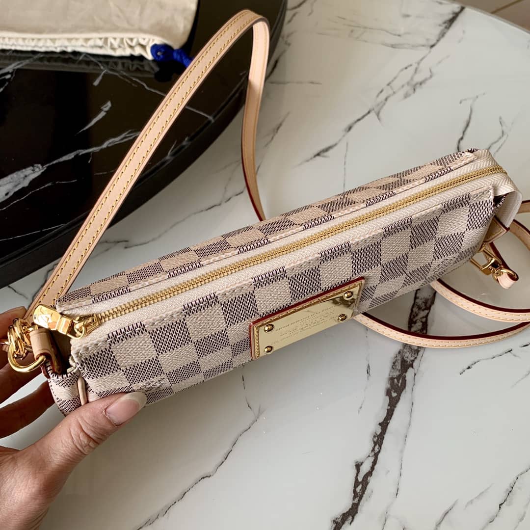 Louis Vuitton Eva 2way Damier Azur Replica Crossbody Bag N55214