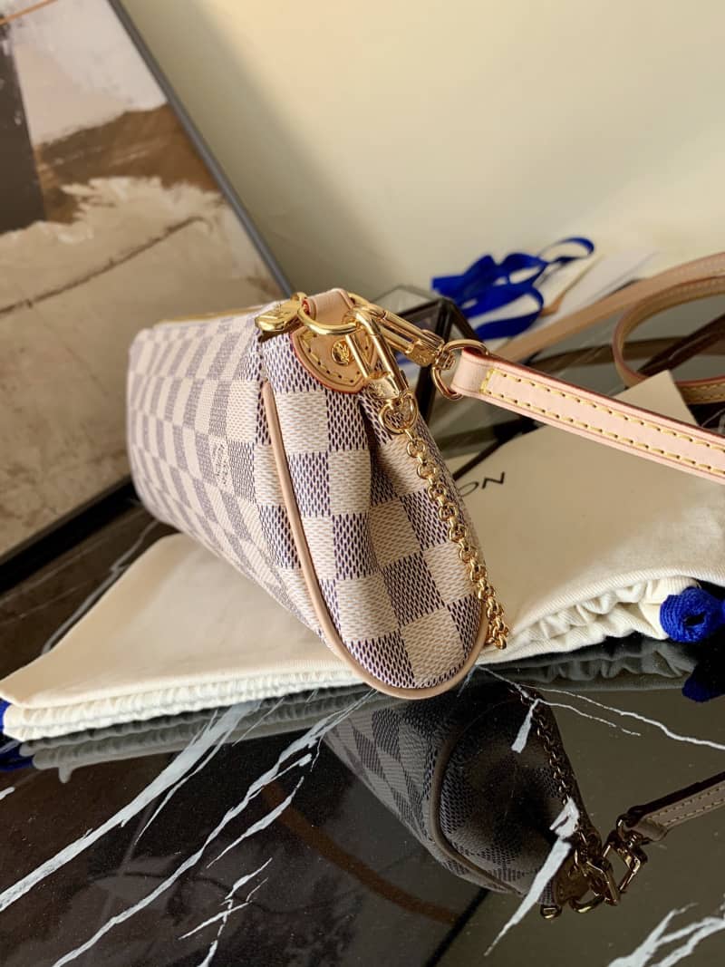 Louis Vuitton Eva 2way Damier Azur Replica Crossbody Bag N55214