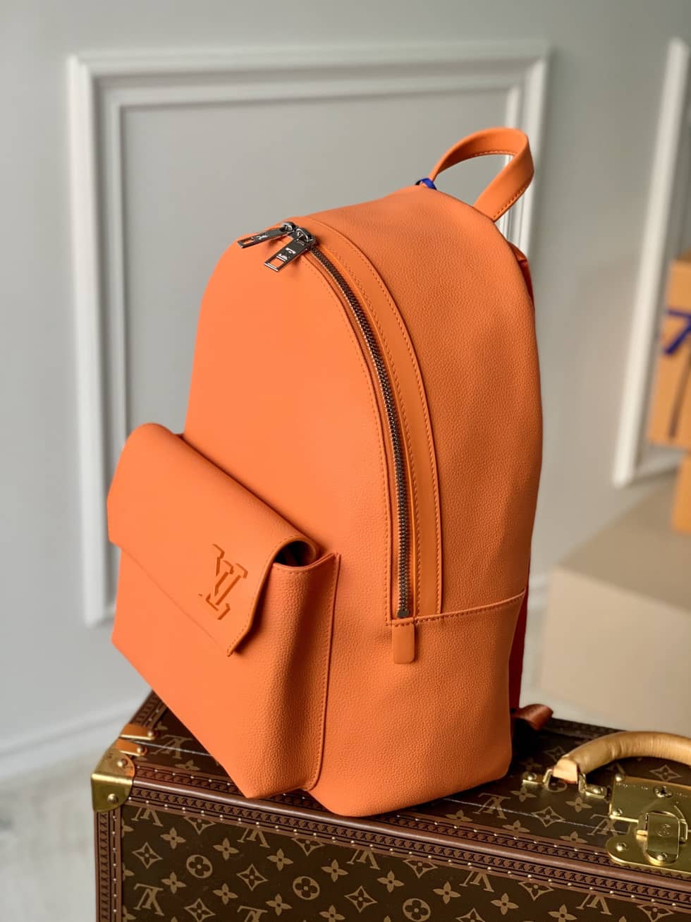 LV Backpack Replica New Aerogram Orange M59325