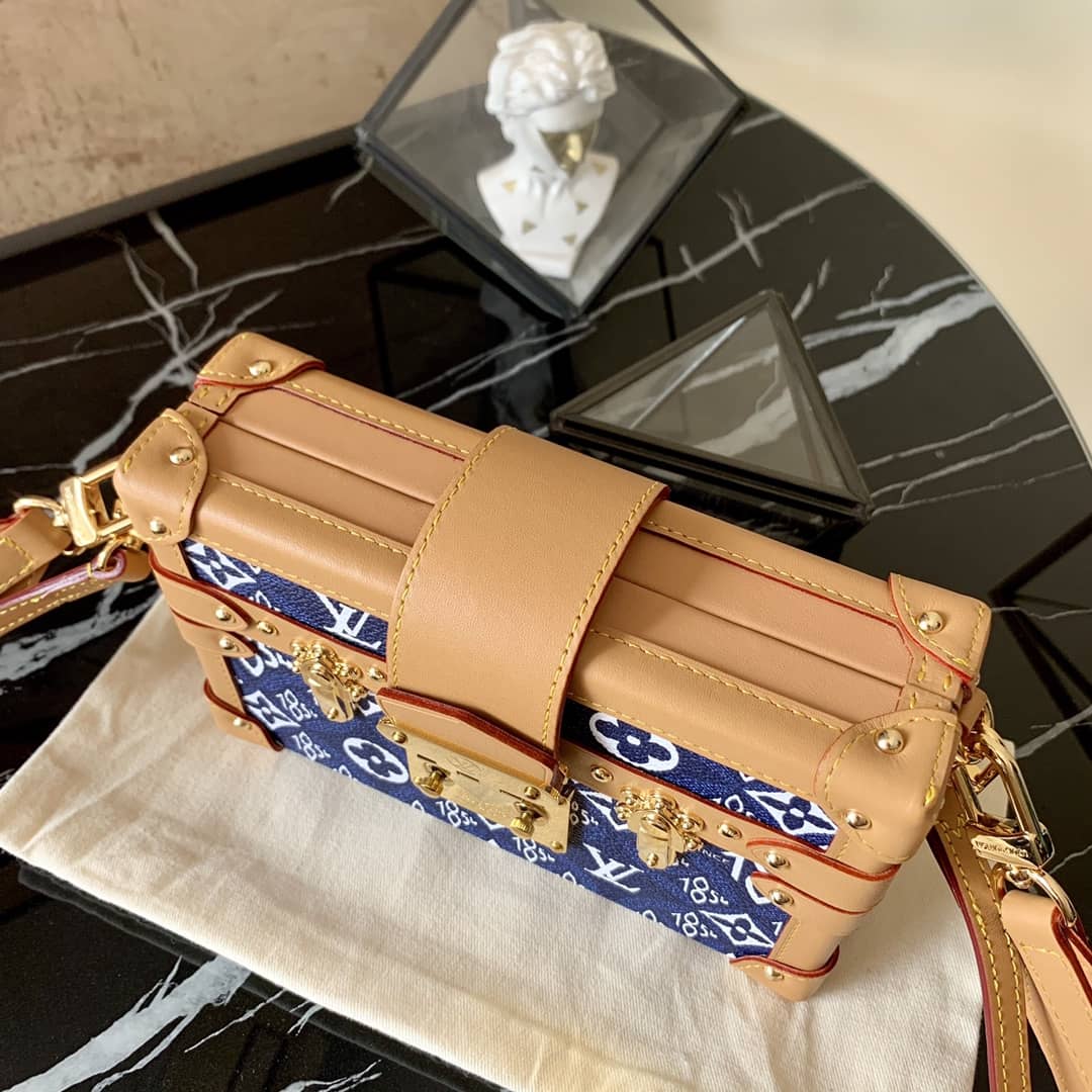 Louis Vuitton Petite Malle Since 1854 Monogram Replica Bag M57399