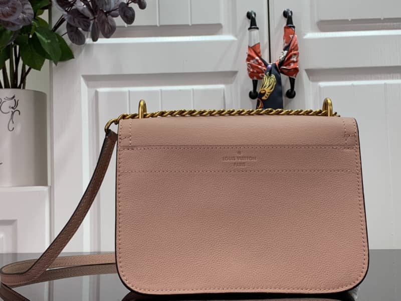 Louis Vuitton Lockme Chain PM Replica Handbag Pink M57073