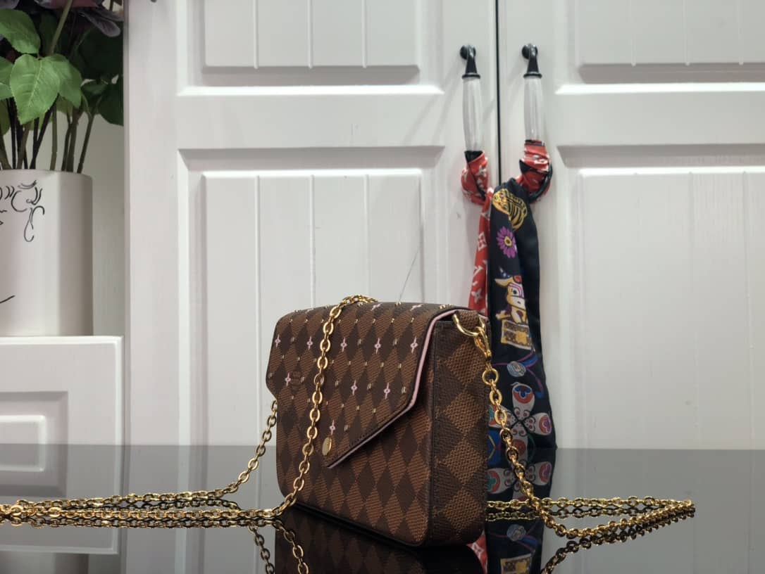 Louis Vuitton Damier Canvas Flicie Replica Pochette N60474