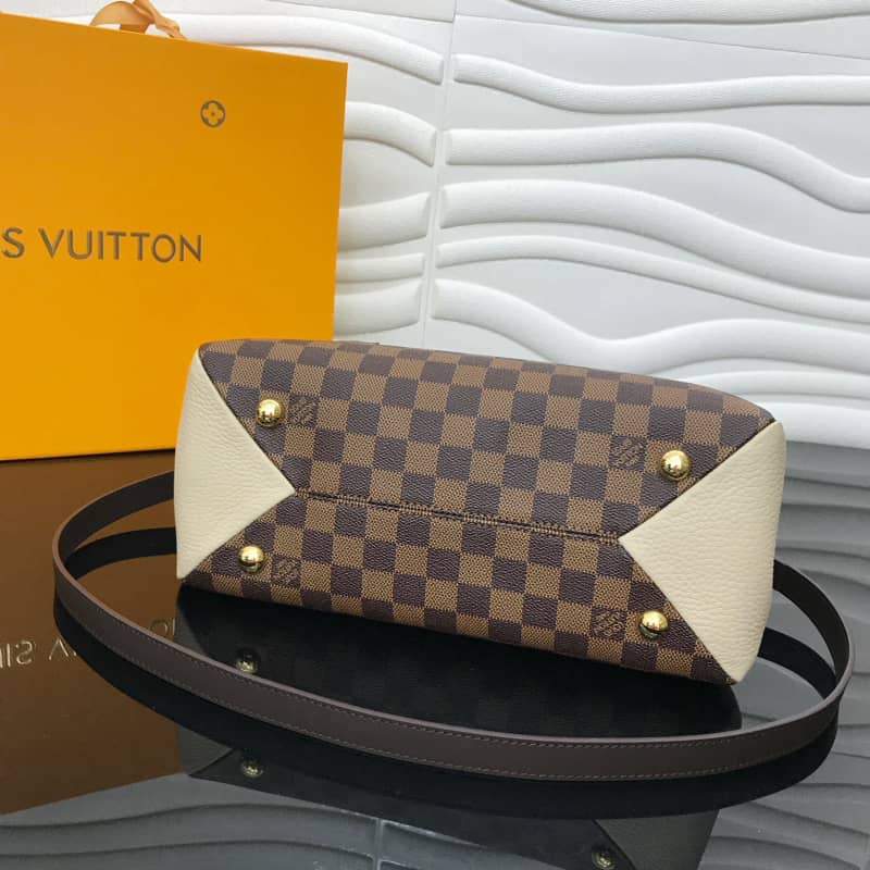 Louis Vuitton Damier Ebene Canvas Brittany Bag Replica Apricot M41674