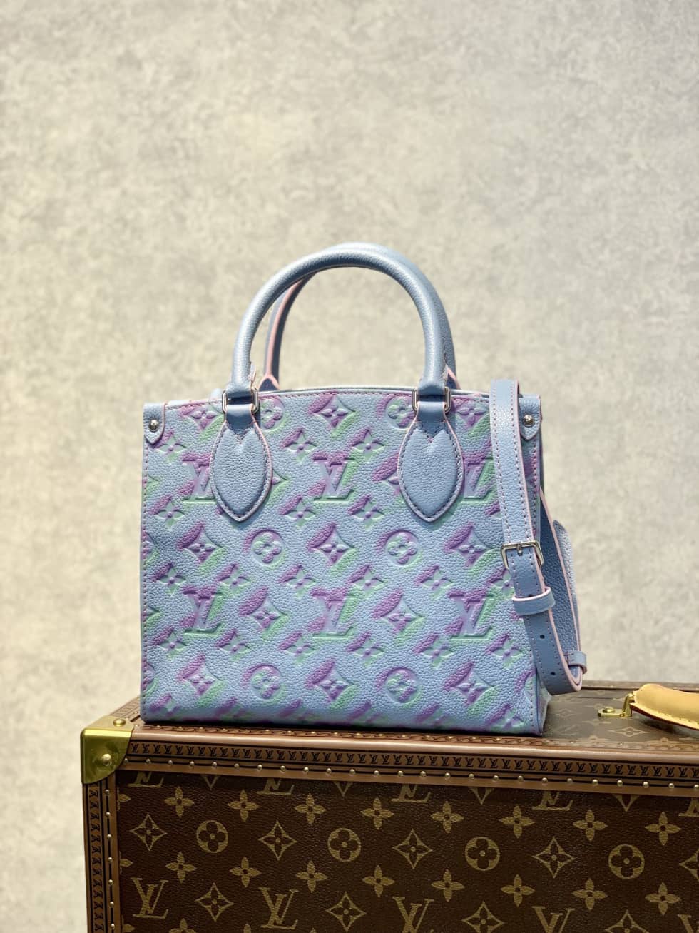 Louis Vuitton Onthego PM Blue M46067 Replica Tote
