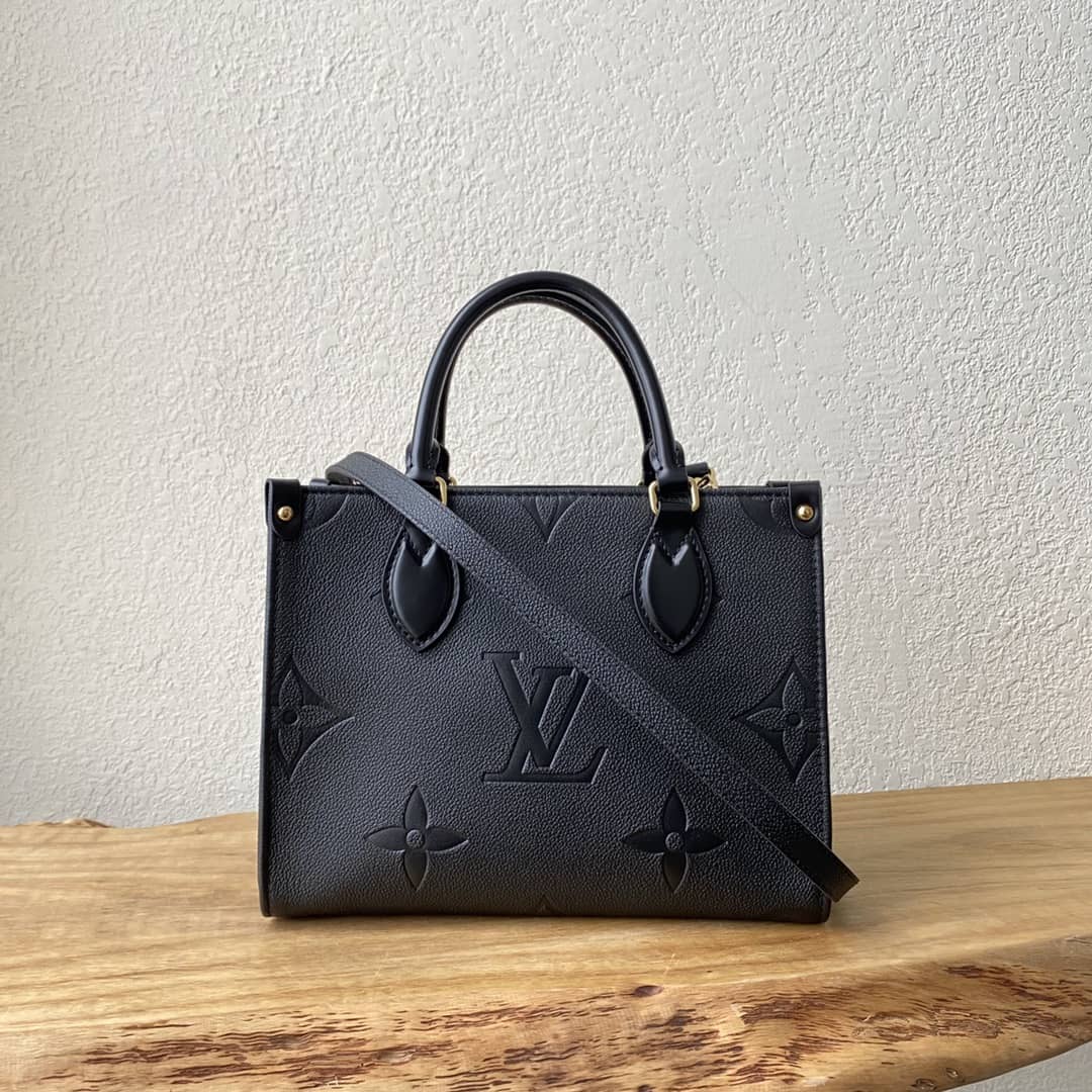 Louis Vuitton Mini Onthego Tote Replica Black M45560