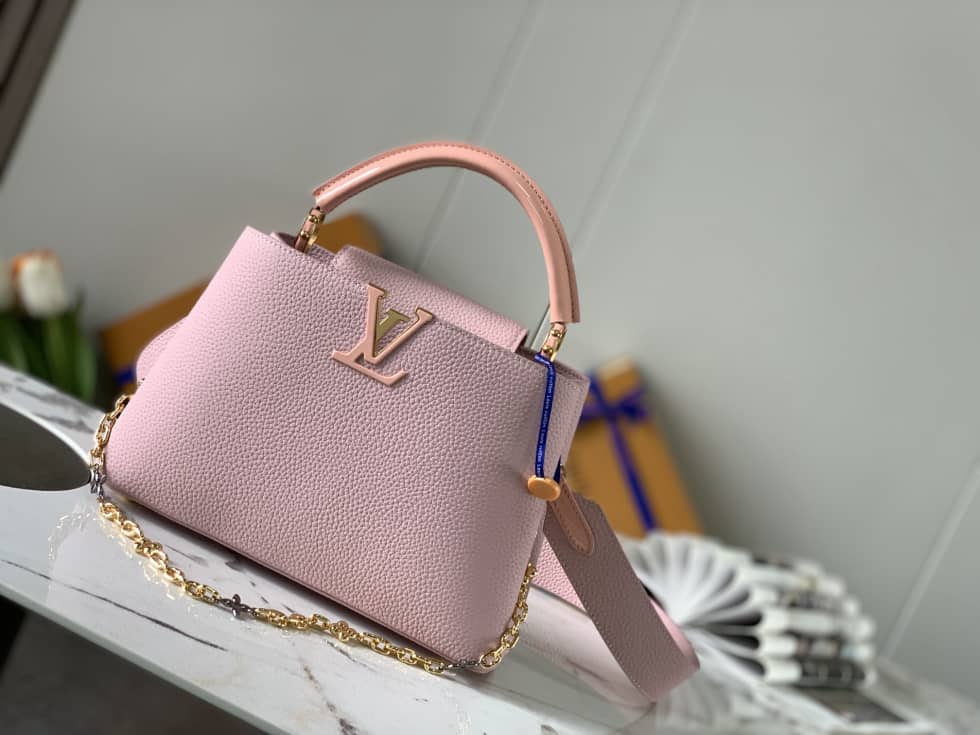 Louis Vuitton Capucines BB Rose M59061 Replica Crossbody Bag