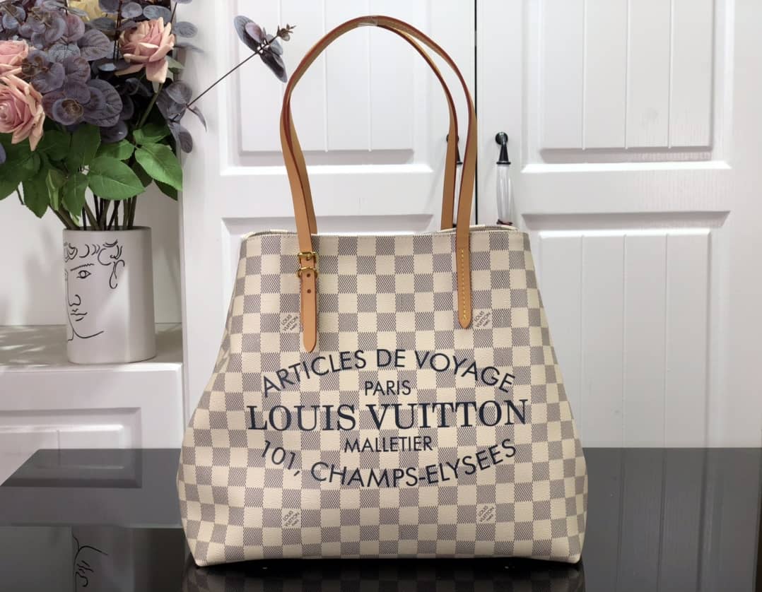 Louis Vuitton Cabas Damier Azur Canvas GM N41180 Replica Shoulder Bag